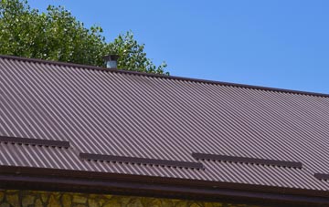 typical Norton St Philip corrugated roof uses